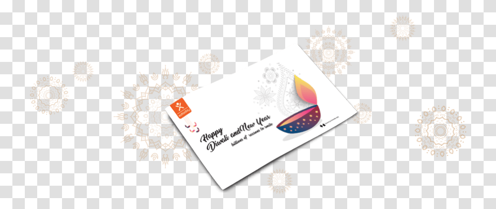 This Diwali Light Up Your Life With Some Diverse And Label, Business Card, Paper Transparent Png