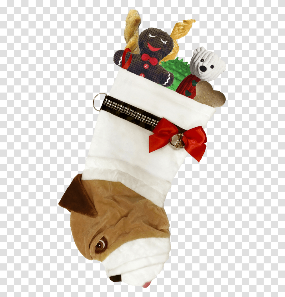 This English Bulldog Dog Christmas Stocking Is Perfect Dog Breed Christmas Stockings, Gift Transparent Png