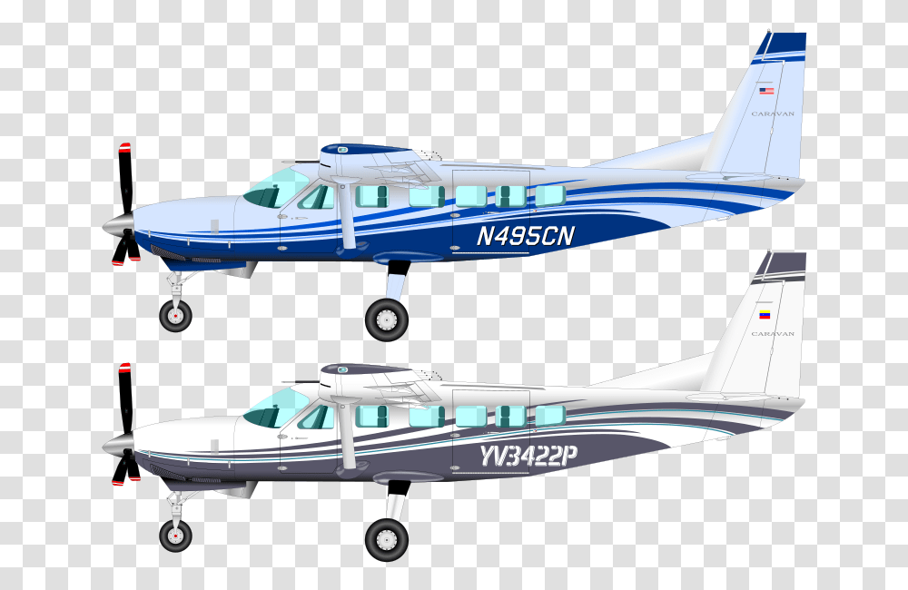 This File Is About Civilian Airplane Plane Cessna 206 Vs, Aircraft, Vehicle, Transportation, Boat Transparent Png