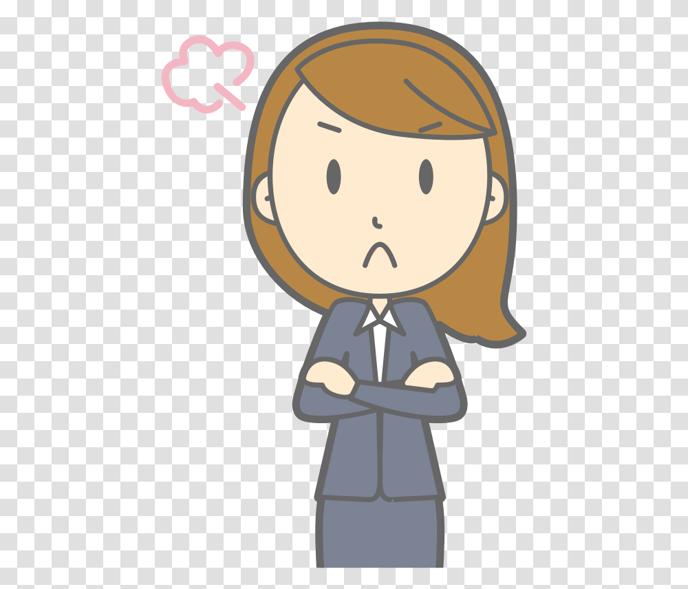 This File Is About Upset Office Upset Clipart, Text, Label, Girl, Female Transparent Png