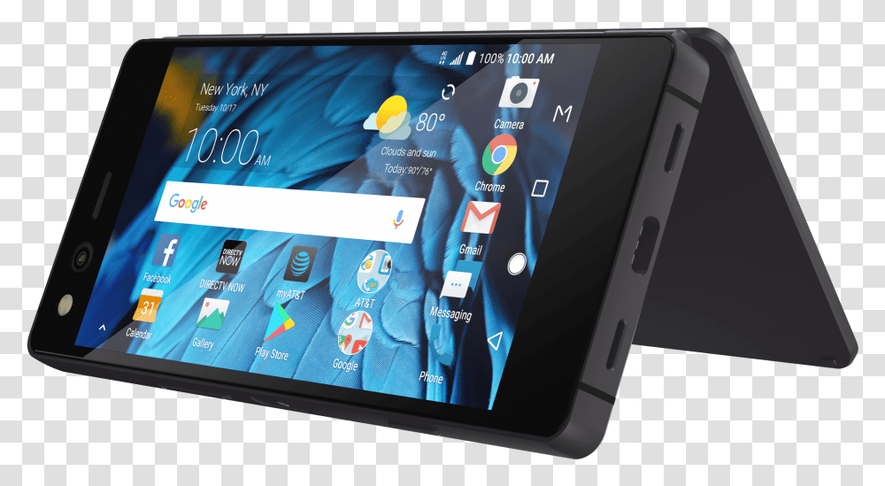 This Flip Phone With Two Screens Is A Game Changer Zte Axon M Kaufen, Tablet Computer, Electronics, Mobile Phone, Cell Phone Transparent Png