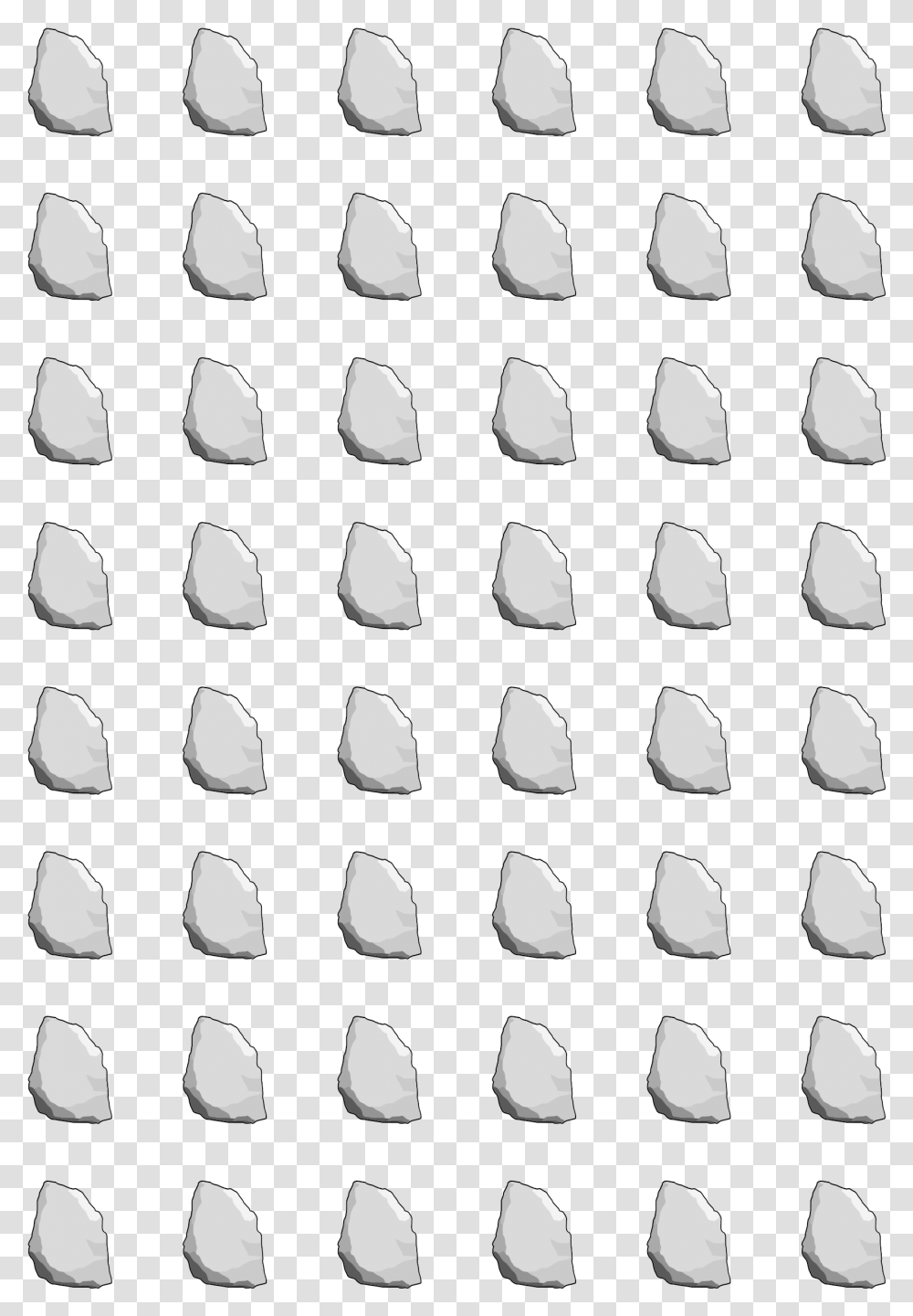 This Free Icons Design Of A4 Sheet Of Stones Without Chair, Rug, Arrowhead Transparent Png