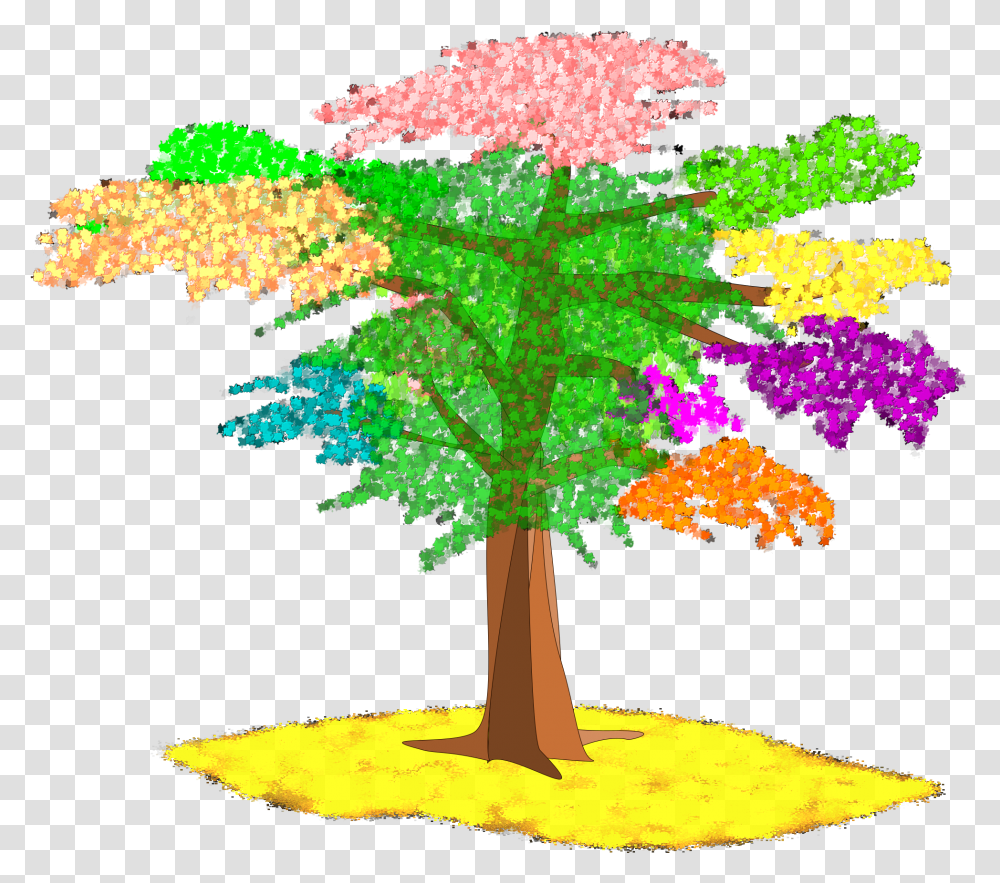 This Free Icons Design Of Arvore Fantasia Tree, Plant, Cross, Leaf Transparent Png