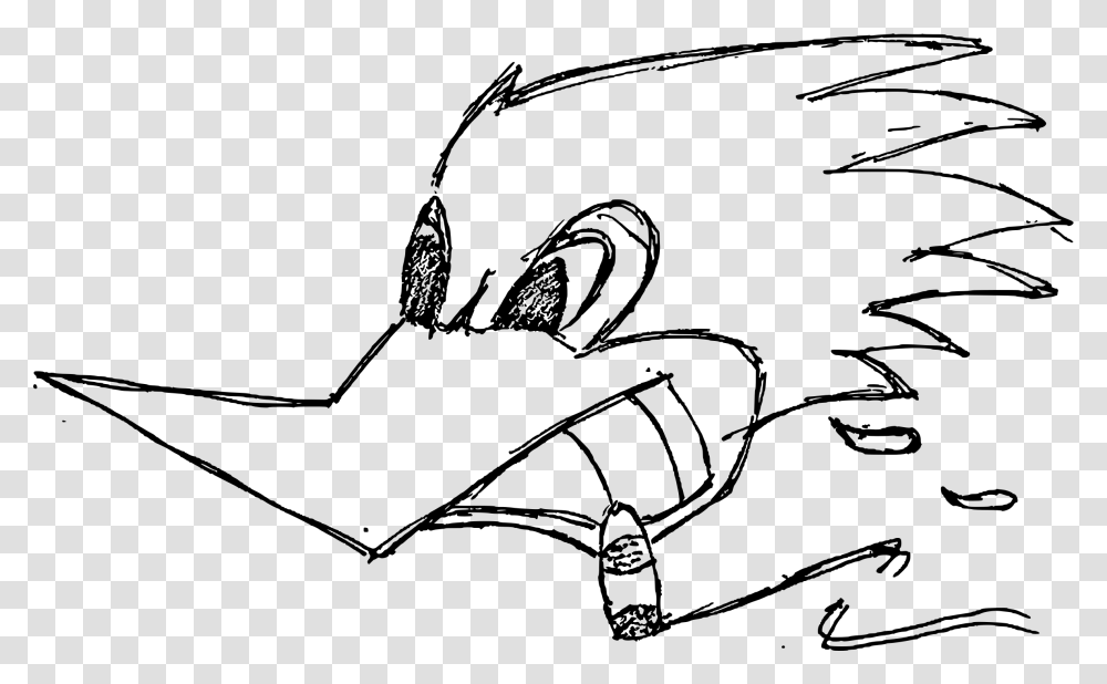 This Free Icons Design Of Badass Woodpecker Desenho Do Pica Pau Fumando, Gray, World Of Warcraft Transparent Png
