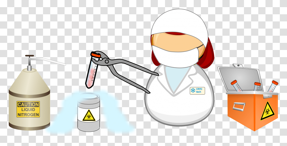 This Free Icons Design Of Cryogenic Facility Worker Cryogenic Clipart, Can, Tin, Pottery, Jar Transparent Png
