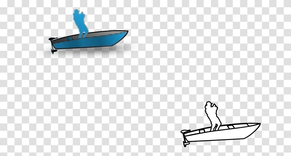 This Free Icons Design Of Man In Boat Fishing Skiff, Waiter Transparent Png