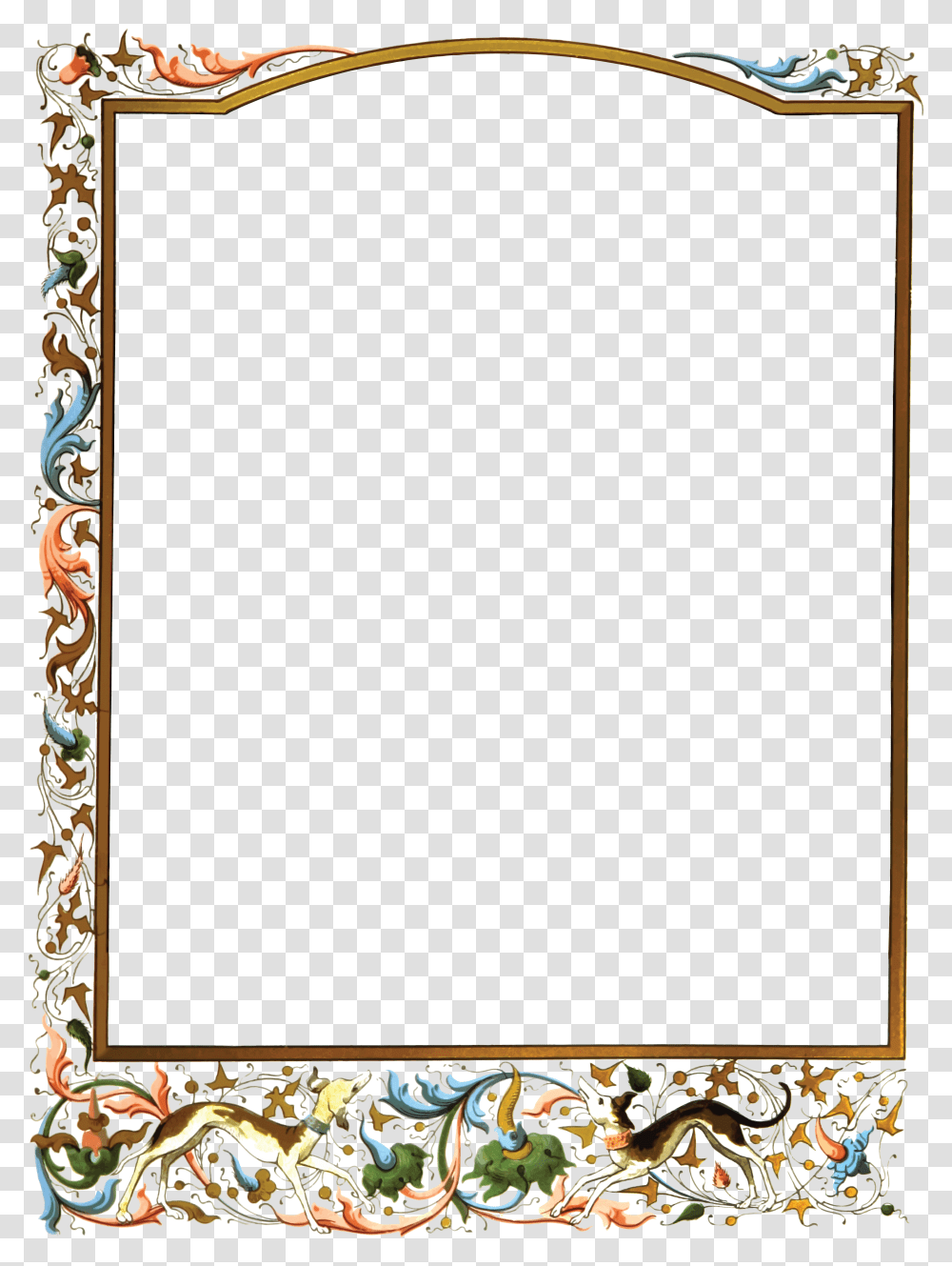 This Free Icons Design Of Ornate Frame Clip Art Library Flower Film Frame, Rug, Text Transparent Png