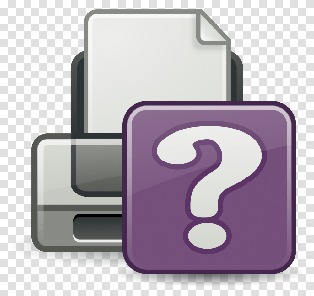 This Free Icons Design Of Print Question Icon Icon, Word, Number Transparent Png