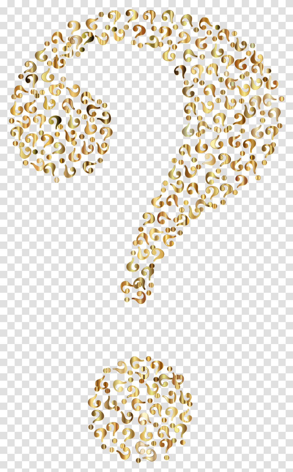 This Free Icons Design Of Prismatic Question Mark Gold Sparkle Question Mark, Text, Paper, Alphabet, Confetti Transparent Png