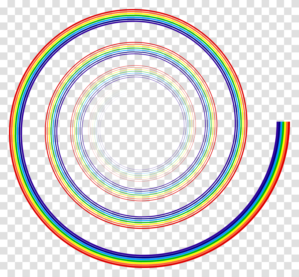 This Free Icons Design Of Rainbow Spiral Spiral Rainbow Computer Icon, Light, Neon Transparent Png