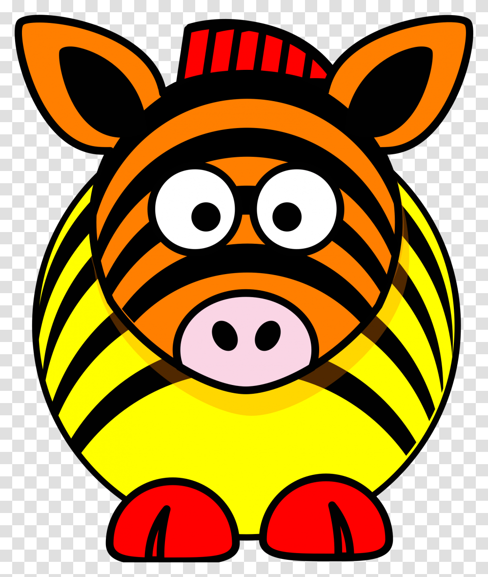 This Free Icons Design Of Rainbow Zebra Cartoon Clipart Zebra, Halloween, Poster, Advertisement Transparent Png