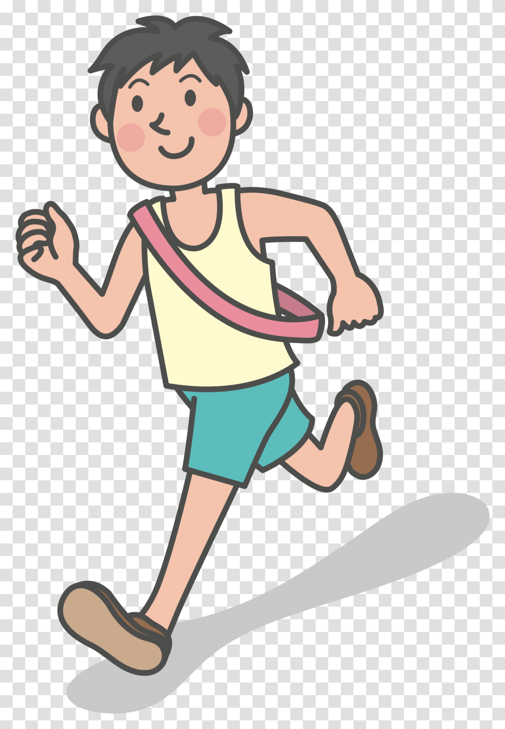 This Free Icons Design Of Running Jogging Clipart, Female, Text, Girl Transparent Png
