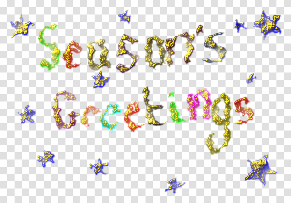 This Free Icons Design Of Seasons Greetings Cartoon, Alphabet, Number Transparent Png
