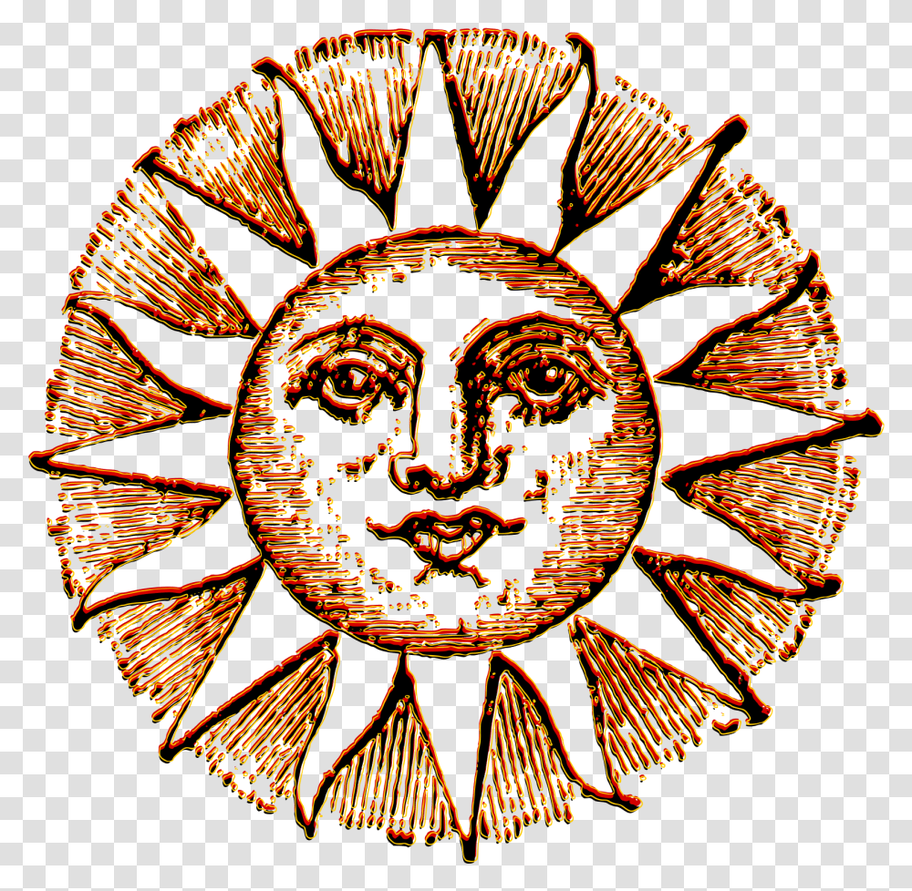 This Free Icons Design Of Vintage Sun Vintage Sun, Pattern, Photography Transparent Png