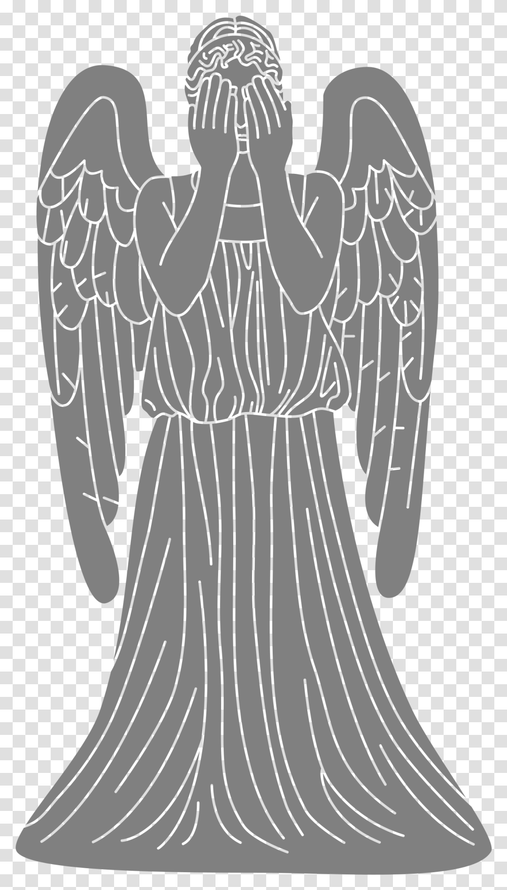 This Free Icons Design Of Weeping Angel Download Doctor Who Weeping Angel Cartoon, Archangel, Sculpture, Statue, Sleeve Transparent Png