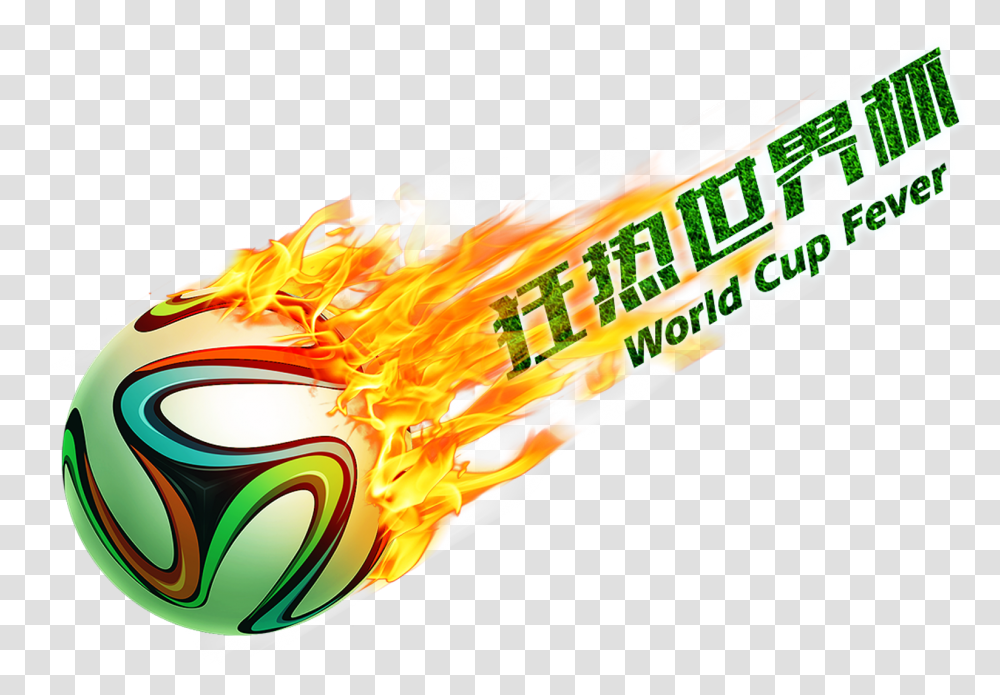 This Graphics Is Fanatic World Cup Art Design Font Football With Fire, Goggles, Accessories, Accessory, Sash Transparent Png