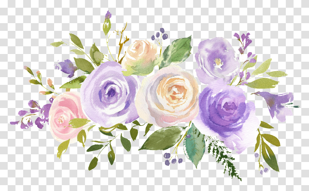 This Graphics Is Hand Painted Layered Rose Flower Floral Design, Plant, Blossom, Pattern Transparent Png
