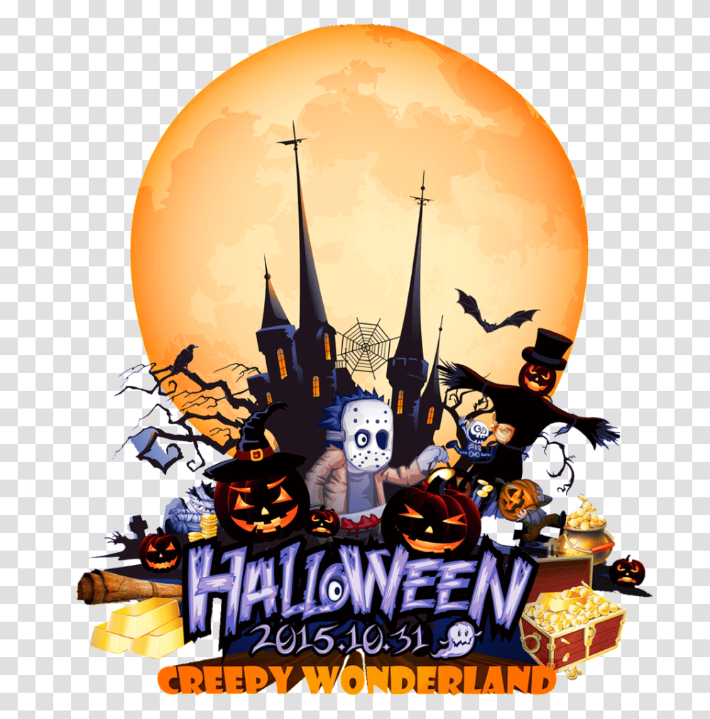 This Graphics Is Happy Halloween Decorative Happy Halloween, Poster, Advertisement, Paper Transparent Png
