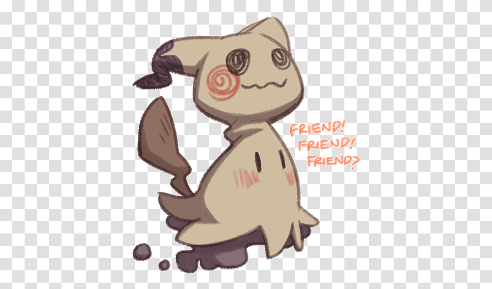 This Guy Just Broke My Heart He's Cute Mimikyu Gif, Animal, Snowman, Mammal, Wildlife Transparent Png