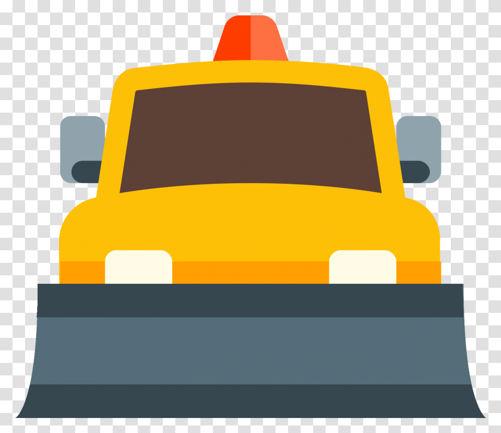 This Icon Depicts A Snow Plow Truck, Car, Vehicle, Transportation, Automobile Transparent Png