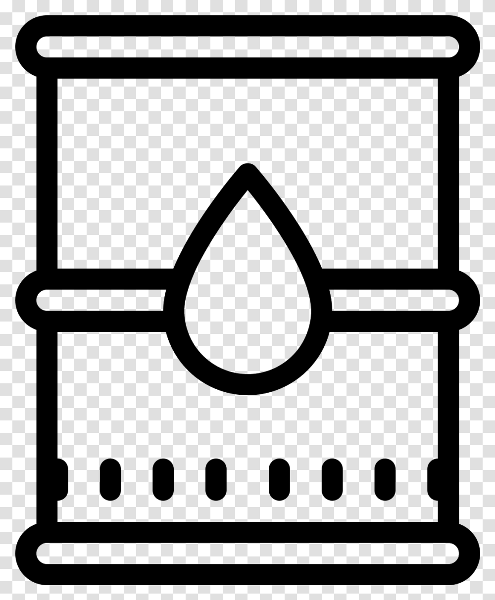 This Icon Is A Simple Drawing Of An Oil Barrel Icon Commodity, Gray, World Of Warcraft Transparent Png