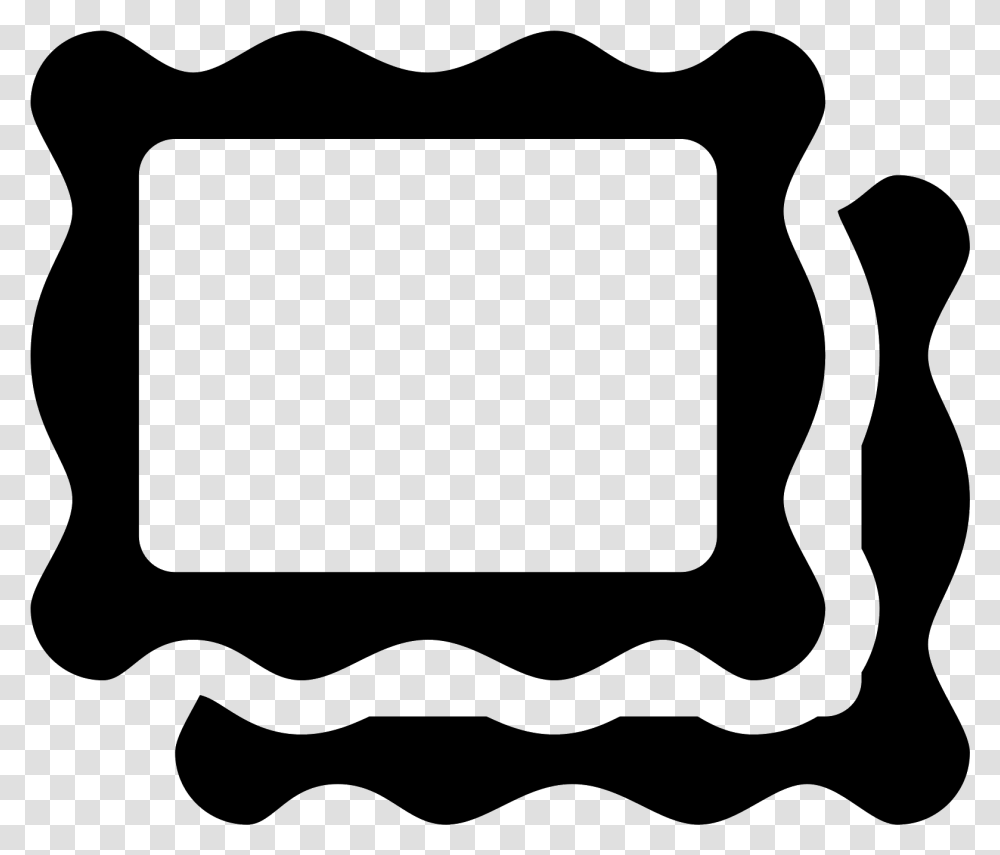 This Icon Is Of Two Squares Placed Over Each Other Galeria Icon, Gray, World Of Warcraft Transparent Png