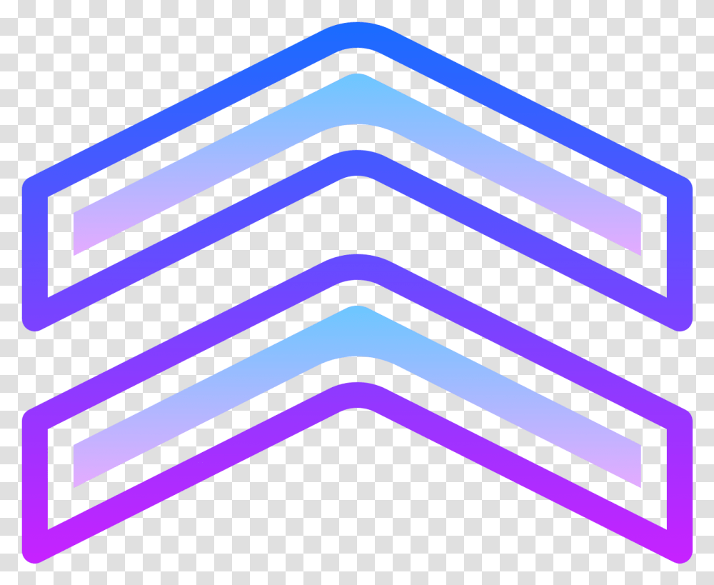 This Icon Represents Chevron It Is Two Triangle Lines De Trafico Triangulares, Alphabet, Collage, Poster Transparent Png