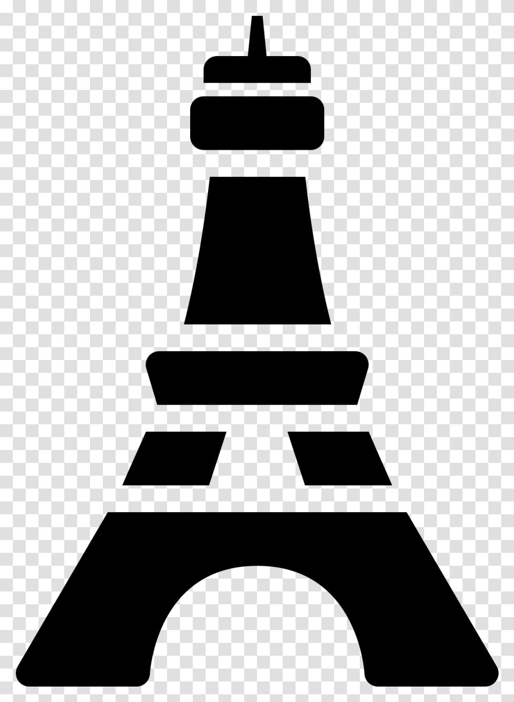 This Icon Represents The Eiffel Tower Icone Tour Eiffel, Gray, World Of Warcraft Transparent Png