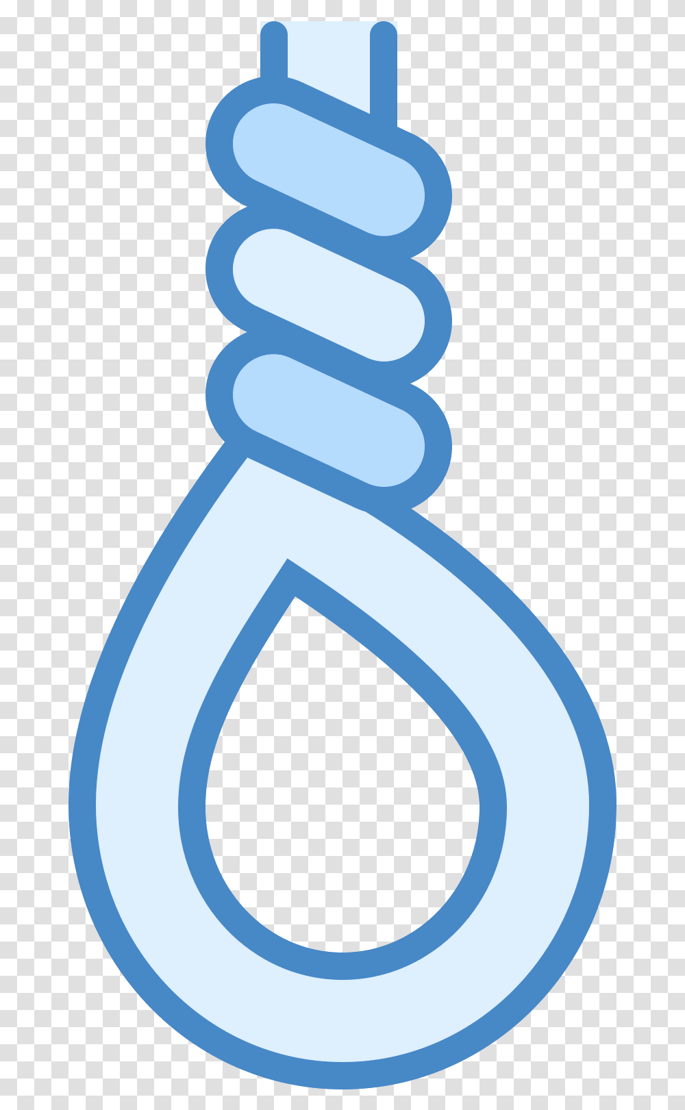 This Icon Resembles A Typical Hangman's Noose, Number, Alphabet Transparent Png
