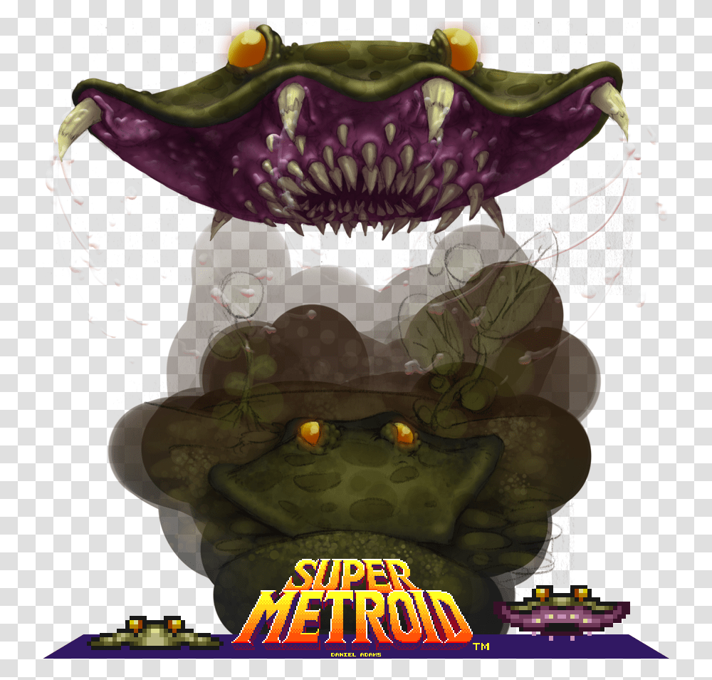 This Is A Chutleach From The Water Area In Super Metroid Super Metroid, Birthday Cake, Dessert, Food, Legend Of Zelda Transparent Png