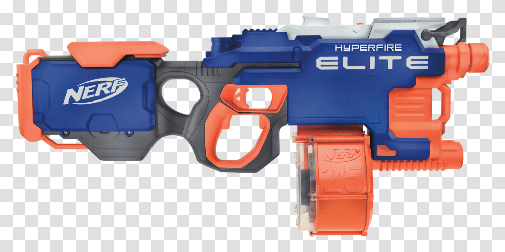 This Is A Nerf Gun Hype Fire Automatic Nerf Gun Big Hyper Elite Nerf Gun, Tool, Power Drill, Mansion, House Transparent Png