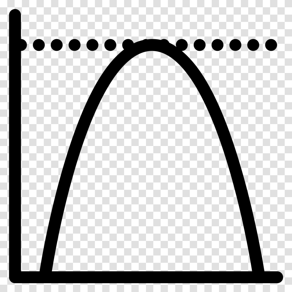 This Is A Picture Of A Graph With A Hill Shaped Curve Maximum Icon, Gray, World Of Warcraft Transparent Png