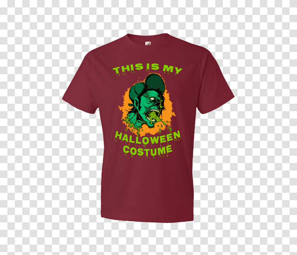 This Is My Halloween Costume T Shirt Clip Art Tshirt Factory, Apparel, T-Shirt, Sleeve Transparent Png