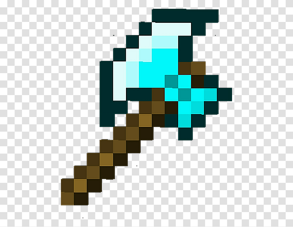 This Is Not Mine Enchanted Minecraft Diamond Axe, Metropolis, City, Urban, Building Transparent Png