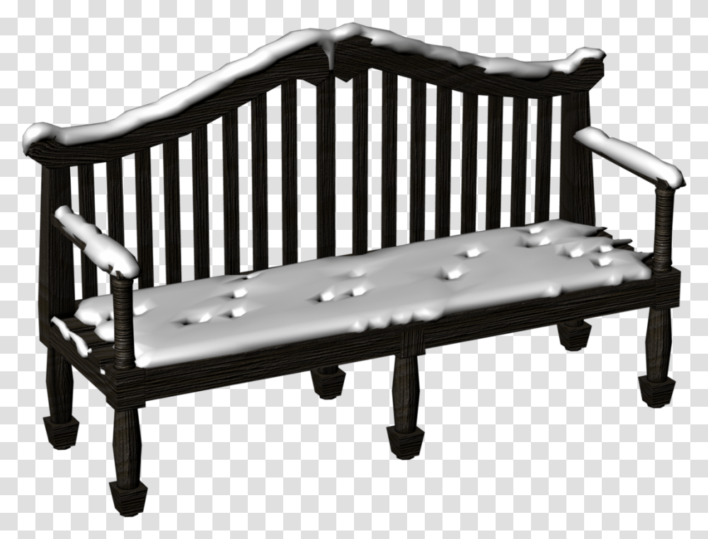 This Is Quite Simple Using Particles And Saves Us A Bench, Furniture, Couch, Crib, Park Bench Transparent Png