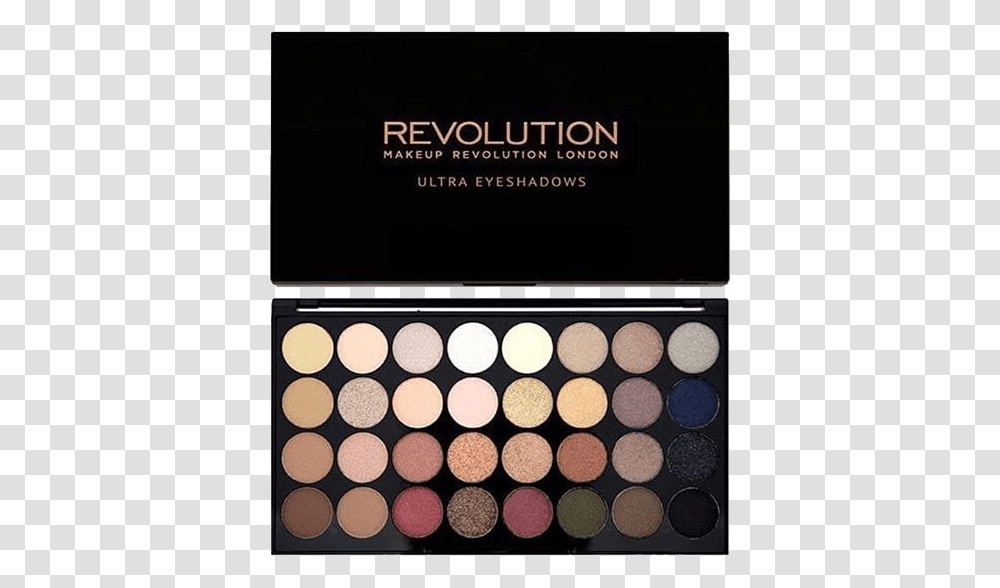 This Is So Badly Cropped Ahh Soz Makeup Revolution 32 Eyeshadow Palette Flawless, Paint Container, Cosmetics Transparent Png