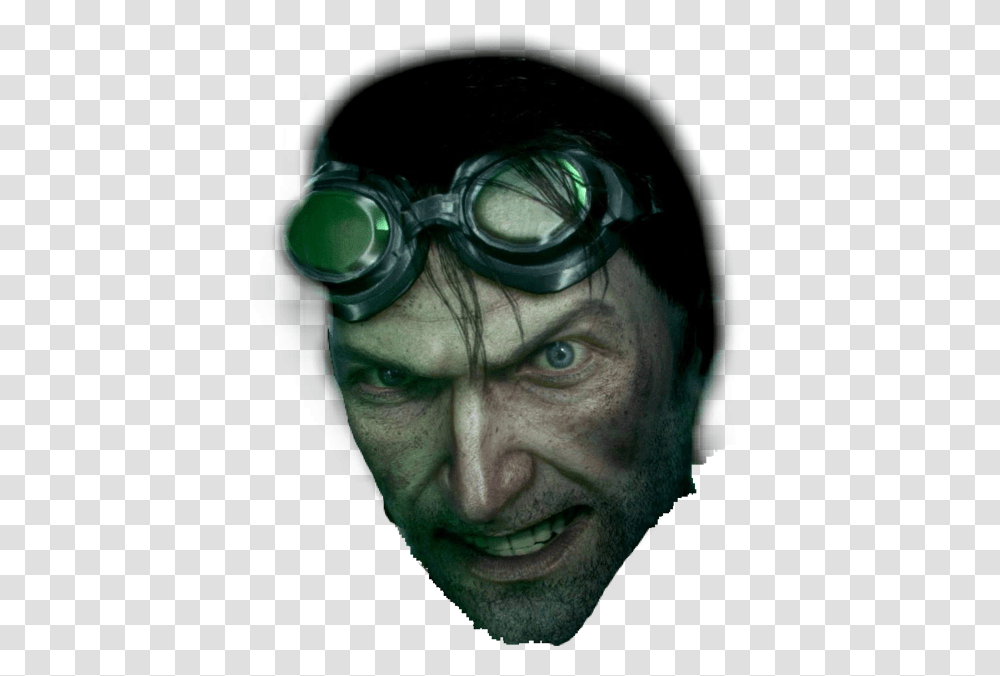 This Is The Floating Riddler Head Of Confidencereblog Illustration, Goggles, Accessories, Accessory, Person Transparent Png