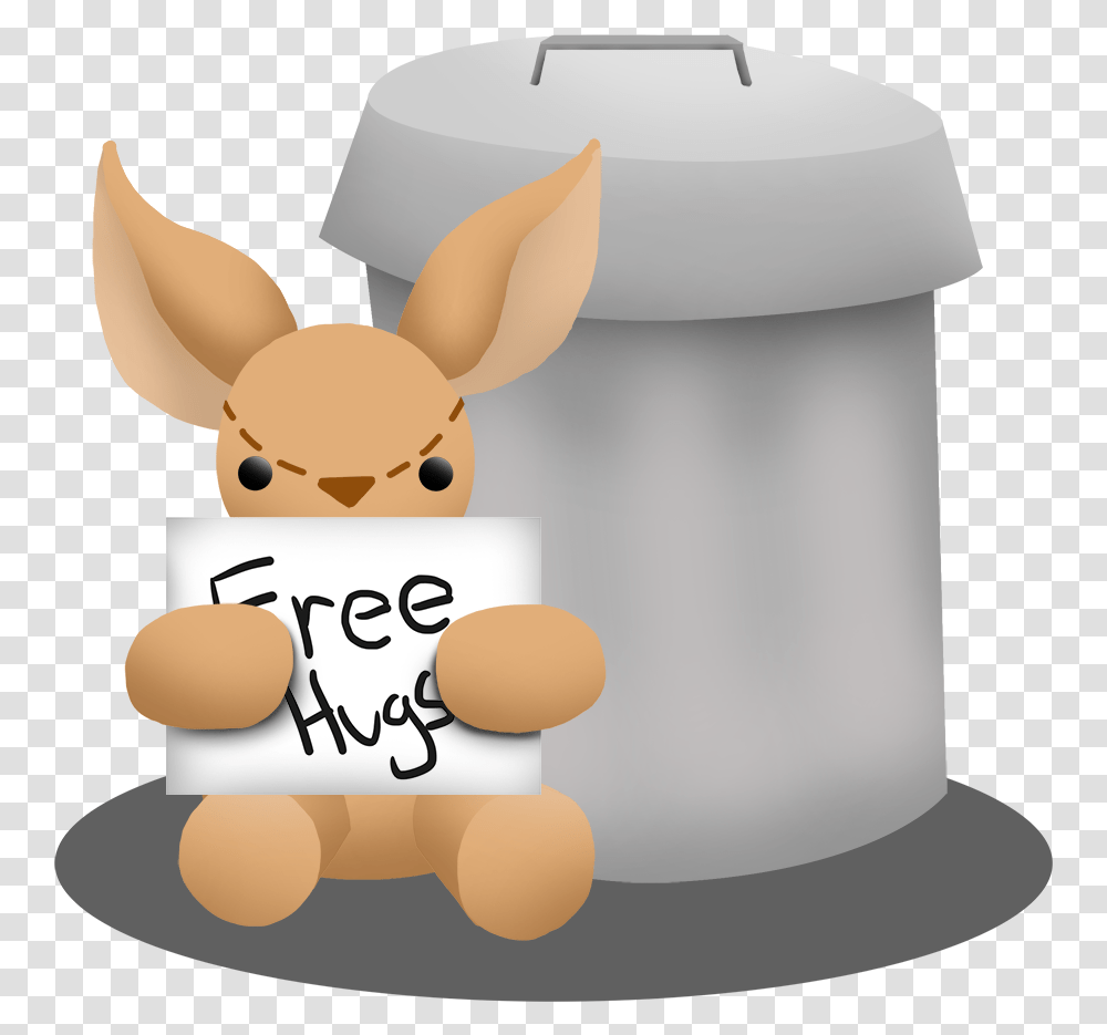 This Little Forgotten Bunny Just Needs Some Love, Mammal, Animal, Lamp, Aardvark Transparent Png