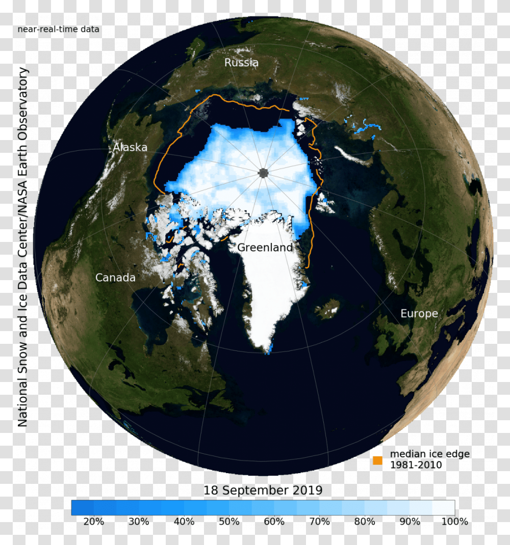This Nasa Blue Marble Image Shows Arctic Sea Ice On Maximum Arctic Ice Extent, Outer Space, Astronomy, Universe, Planet Transparent Png