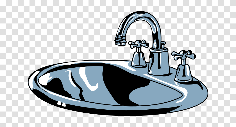 This Nicely Done Sink Clip Art, Sink Faucet, Indoors, Tap Transparent Png