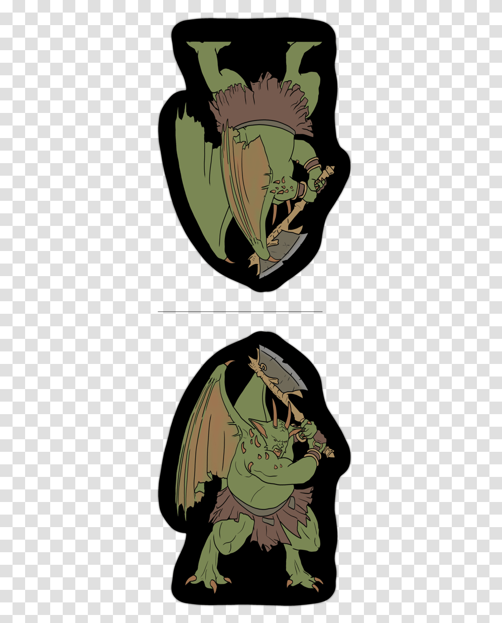 This One Is A Nycaloth Illustration, Plant, Animal, Person Transparent Png