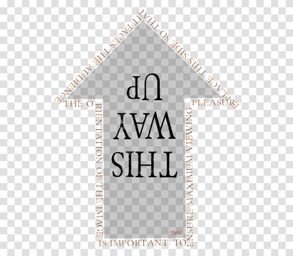This Side Up Triangle, Number, Alphabet Transparent Png
