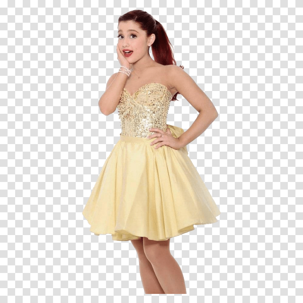 This Site Contains All Information About Jennette Mccurdy Cute Ariana Grande Dress, Evening Dress, Robe, Gown Transparent Png