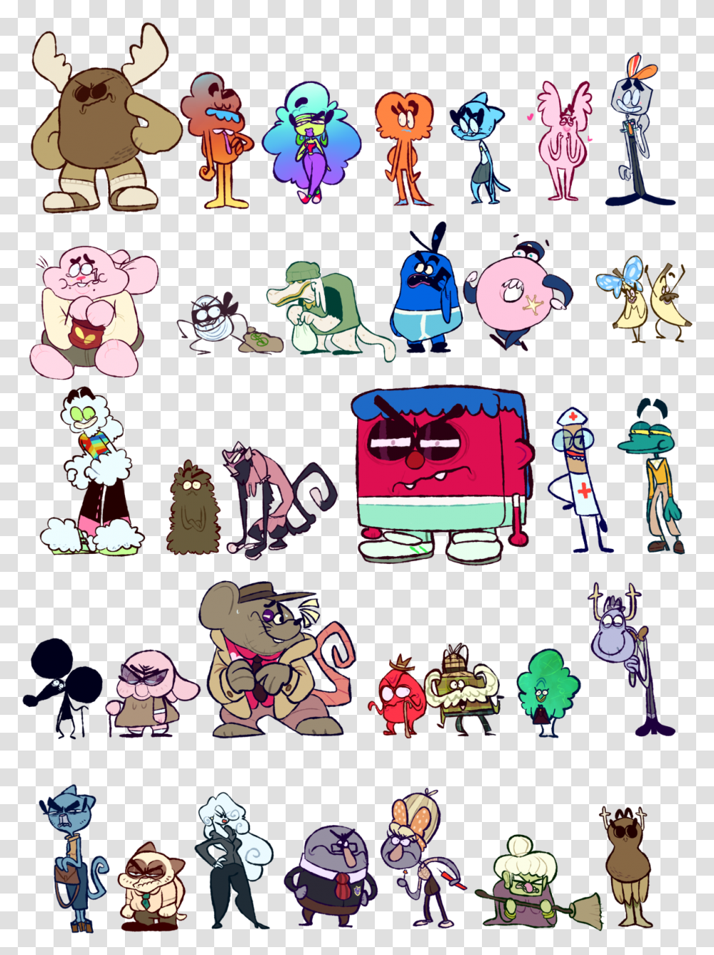 This Thing Took Me 10 Hours To Draw Amazing World Of Gumball Adult, Advertisement, Poster Transparent Png