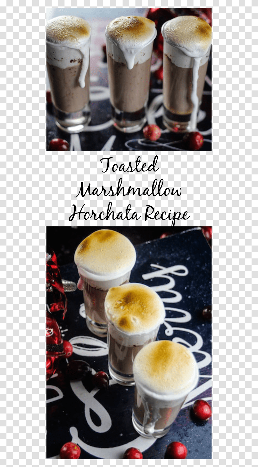 This Toasted Marshmallow Horchata Recipe Is The Perfect Heeren Van Sonoy, Beverage, Burger, Food Transparent Png