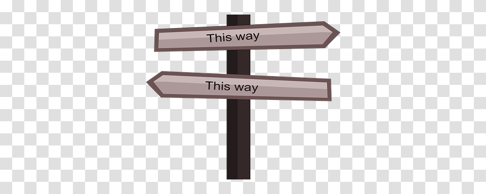 This Way Transport, Mailbox, Arrow Transparent Png