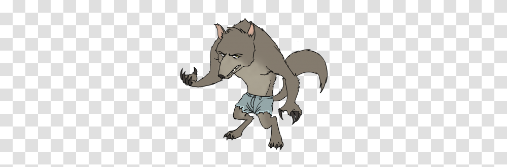 This Werewolf Clip Art Is, Animal, Mammal, Person, Human Transparent Png