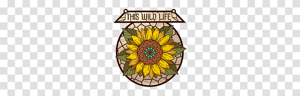 This Wild Life, Stained Glass, Floral Design, Pattern Transparent Png