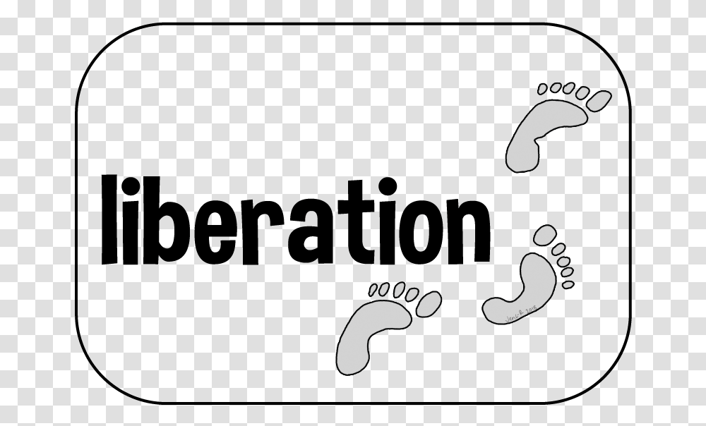Thisbreath Liberation Footsteps, Footprint Transparent Png