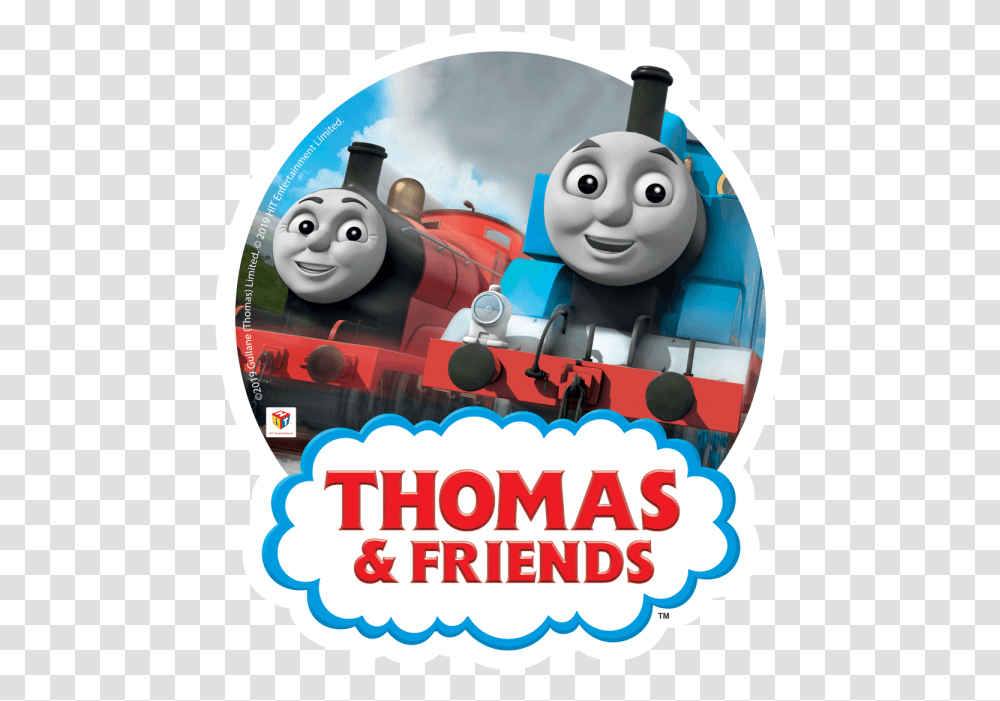 Thomas And Friends Logo, Advertisement, Poster, Disk, Dvd Transparent Png
